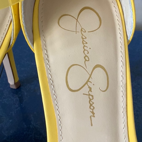 Jessica Simpson Yellow Heels - Picture 3 of 5